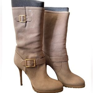 NIB Jimmy Choo Taupe Boots